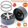 2Pcs Cross Extractor Blade Fit For Nutribullet Blender 600W/900W Blender Replacement Parts Accessories Blade with Preinstalled Silicone Ring