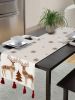 Embroidery Table Runner | Table Runner for Festive Gatherings | Decorative Table Runner | Reindeer Table Runner