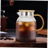 Carafe Lids Included Cold Kettle Large Capacity Water Pitcher Non-slip Juice Jug for Kitchen