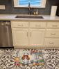 Cavalier Spaniel The Chef Memory Foam Kitchen Mat Machine Washable Anti-Fatigue Mat Cushion Comfort Bath Mat or Kitchen Rug